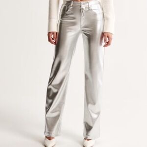 NWT Abercrombie & Fitch Ultra Straight 90s High Rise